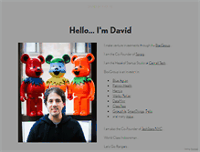 Tablet Screenshot of davidtisch.com
